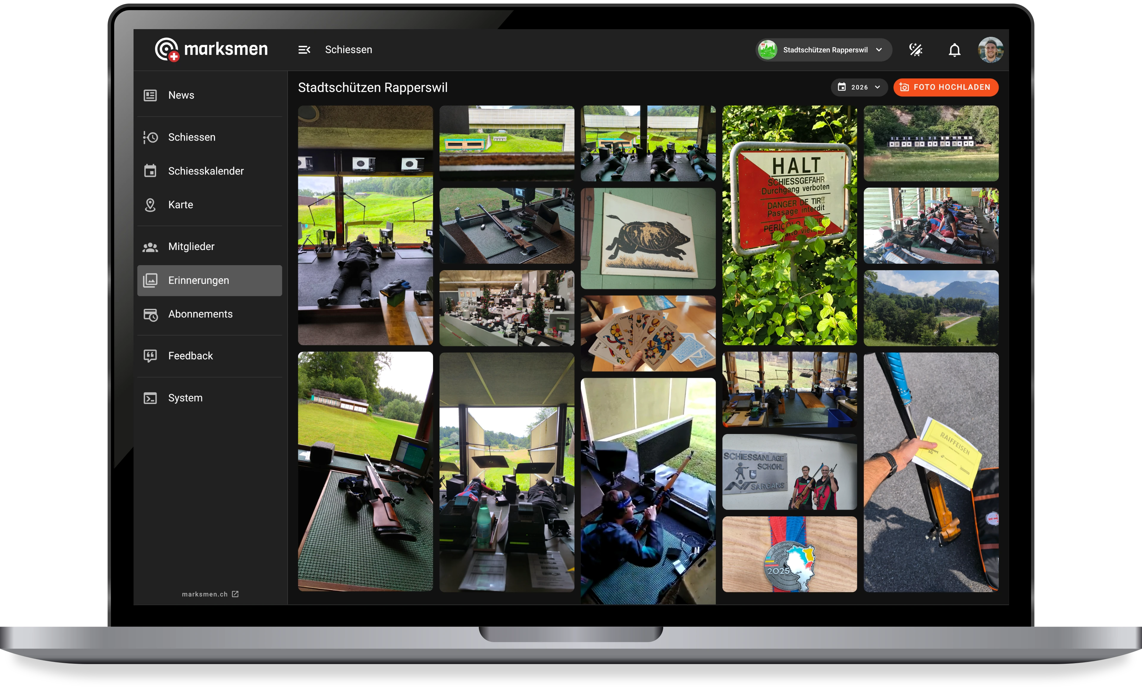 Marksmen App – Erinnerungen und Fotogalerie